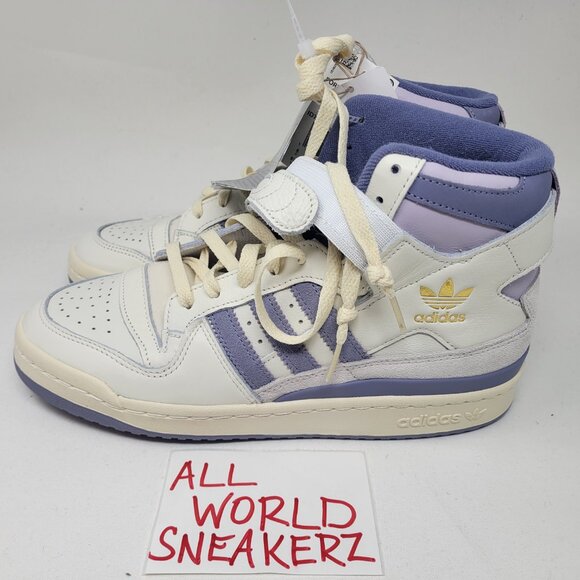 adidas Forum Hi 84 High 1984 Basketball Sneaker Leather Retro Off WHite sz 8.5 - Picture 2 of 7